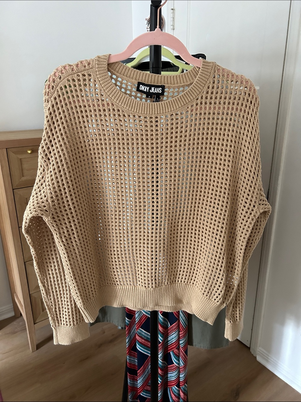 DKNY Jeans Long Sleeve Sweater. Size medium. PTP 23”